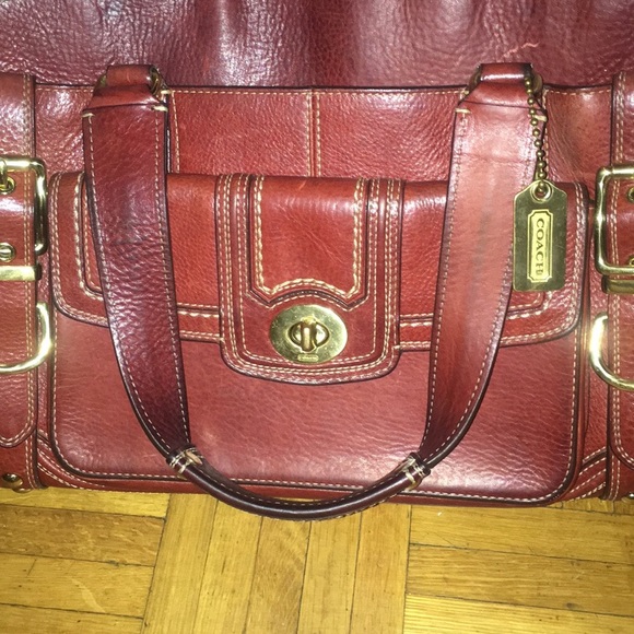 Vintage large coach purse - Picture 7 of 7